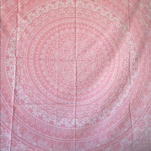 Pink tapestry